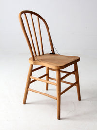 antique bow back Windsor farmhouse chair