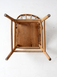 antique bow back Windsor farmhouse chair