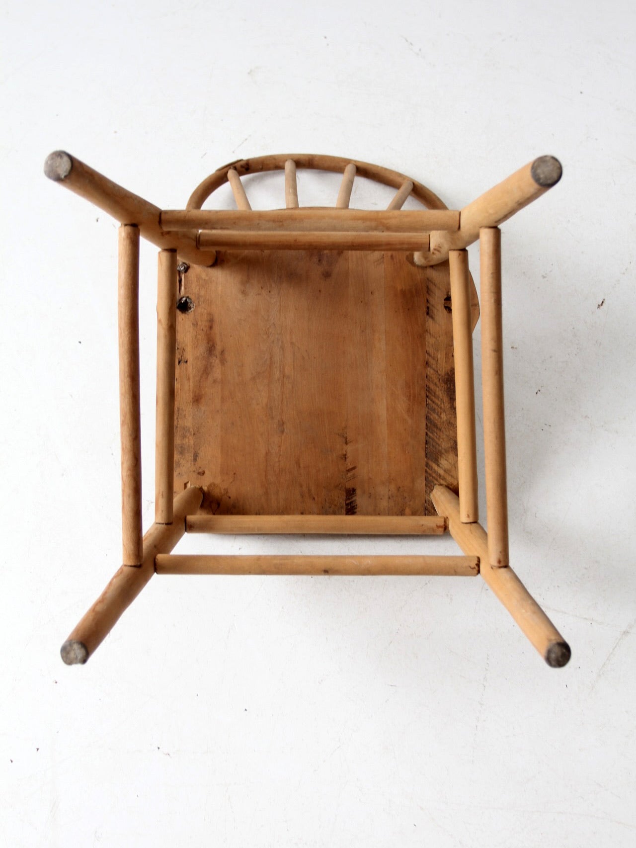 antique bow back Windsor farmhouse chair