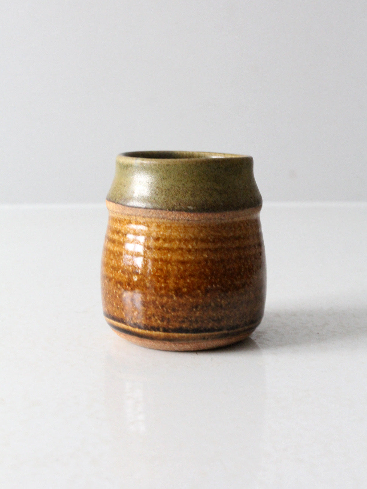vintage studio pottery vase