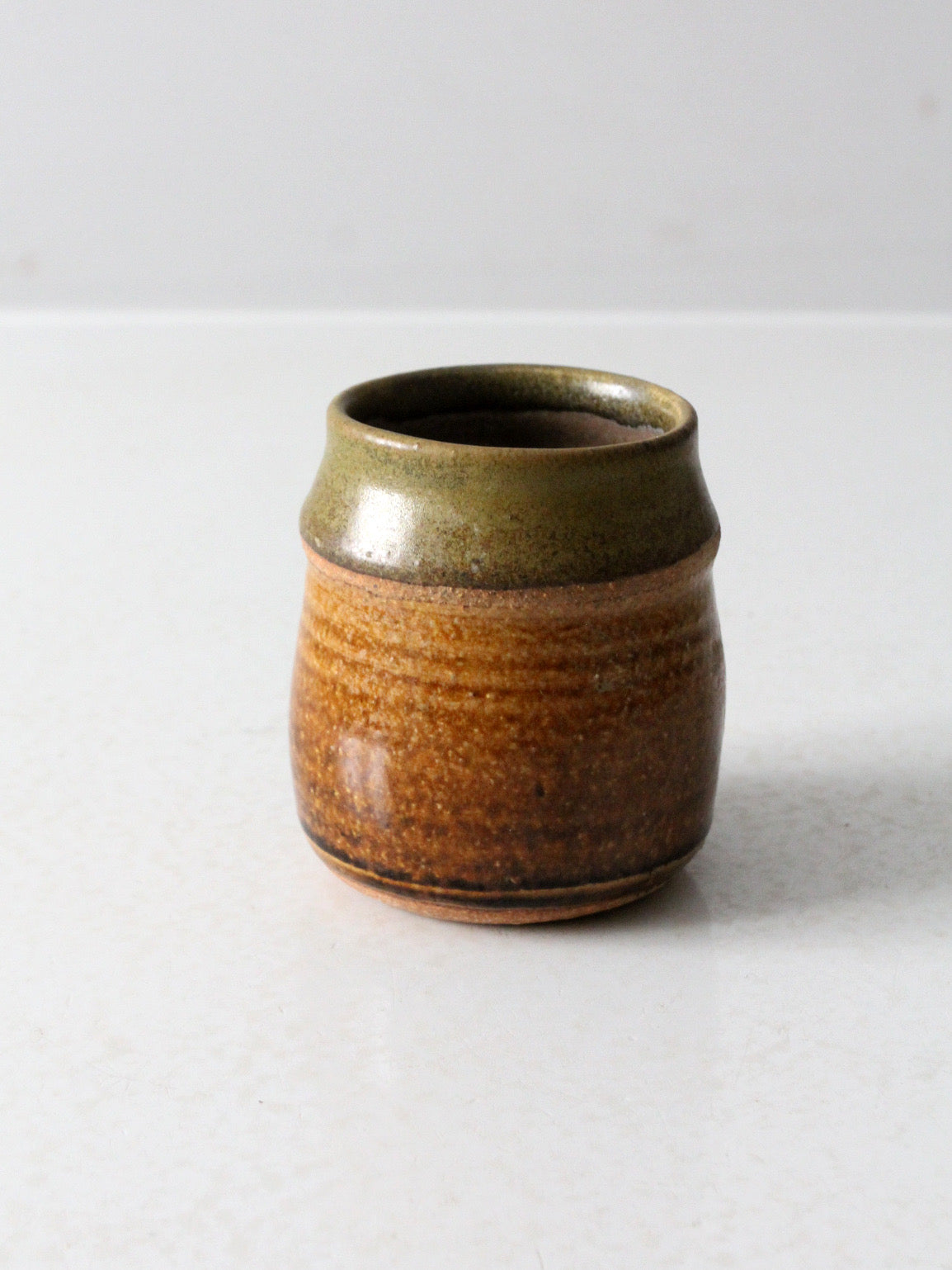 vintage studio pottery vase