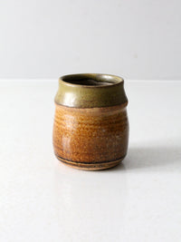 vintage studio pottery vase