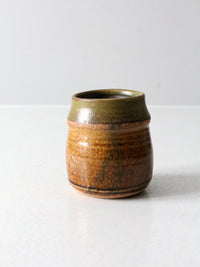 vintage studio pottery vase