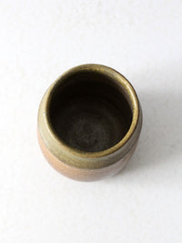 vintage studio pottery vase