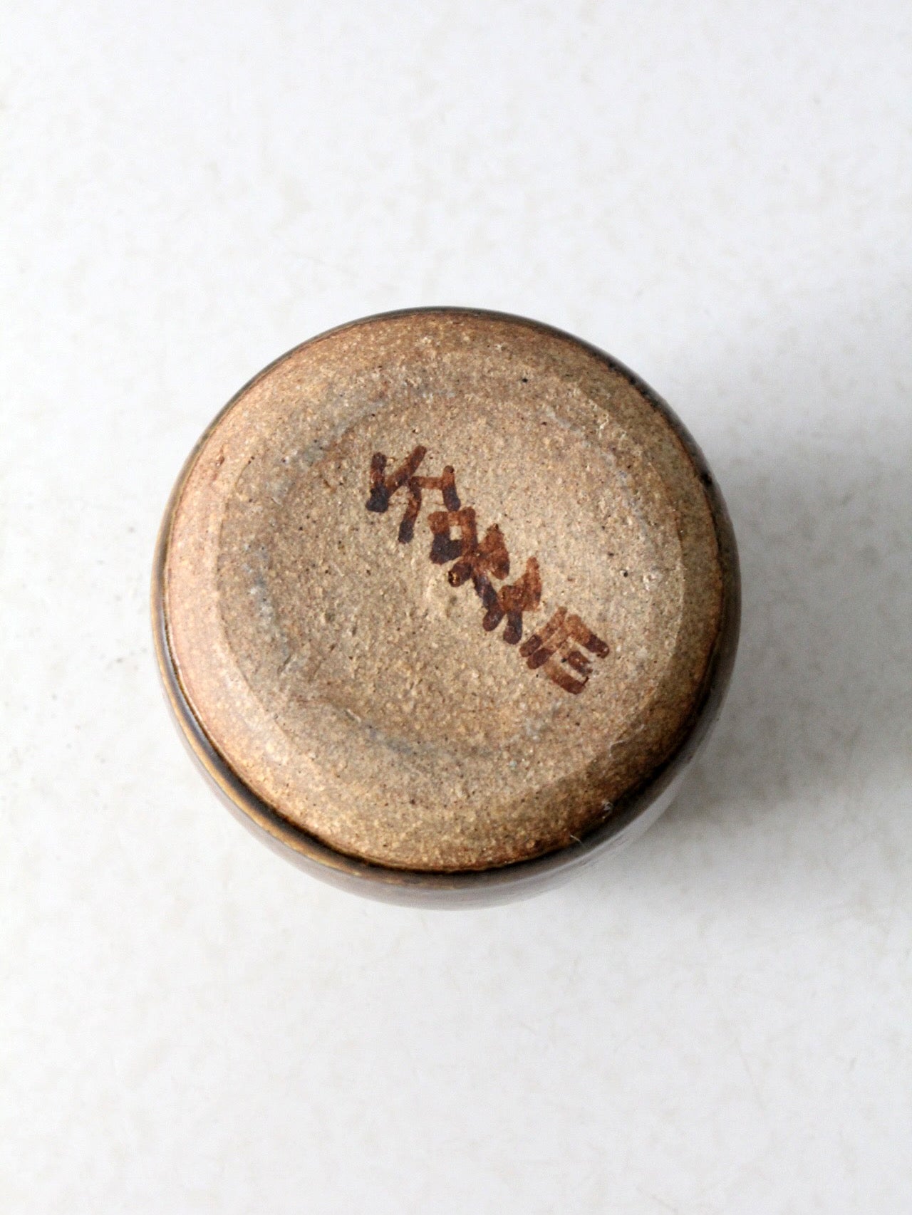 vintage studio pottery vase