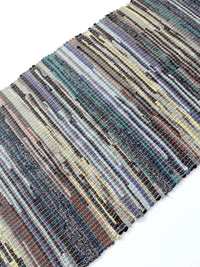 vintage American rag rug 8.5 ft x 3 ft