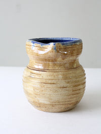 vintage studio pottery pitcher