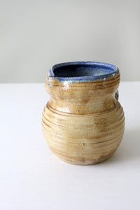 vintage studio pottery pitcher