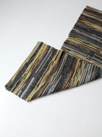 vintage American rag rug 8.5 ft x 3 ft