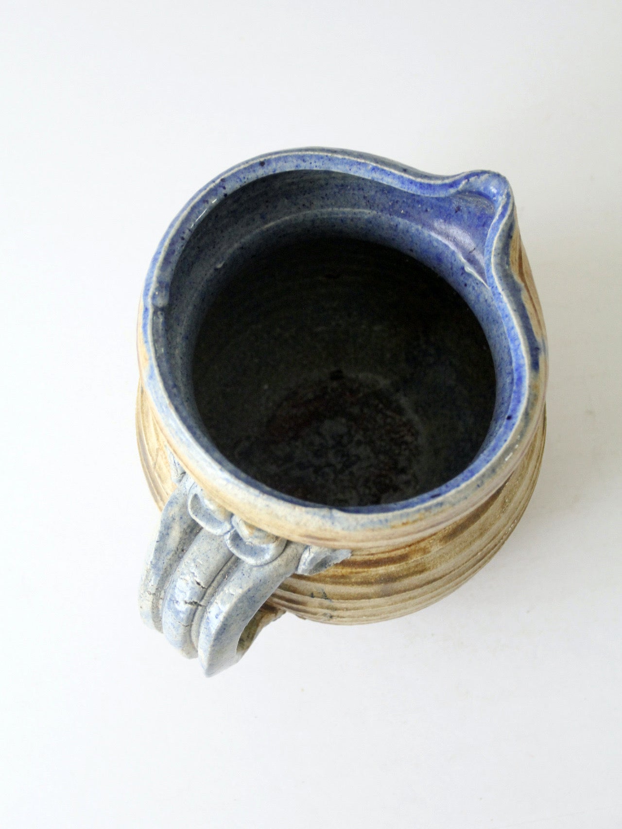 vintage studio pottery pitcher