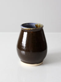 vintage studio pottery vase