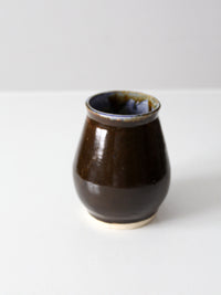 vintage studio pottery vase