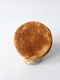 vintage studio pottery bud vase