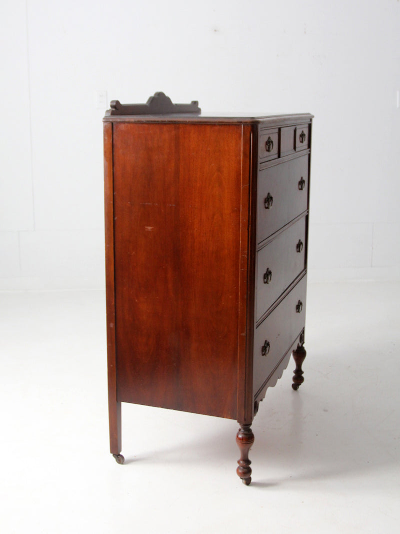 antique highboy dresser
