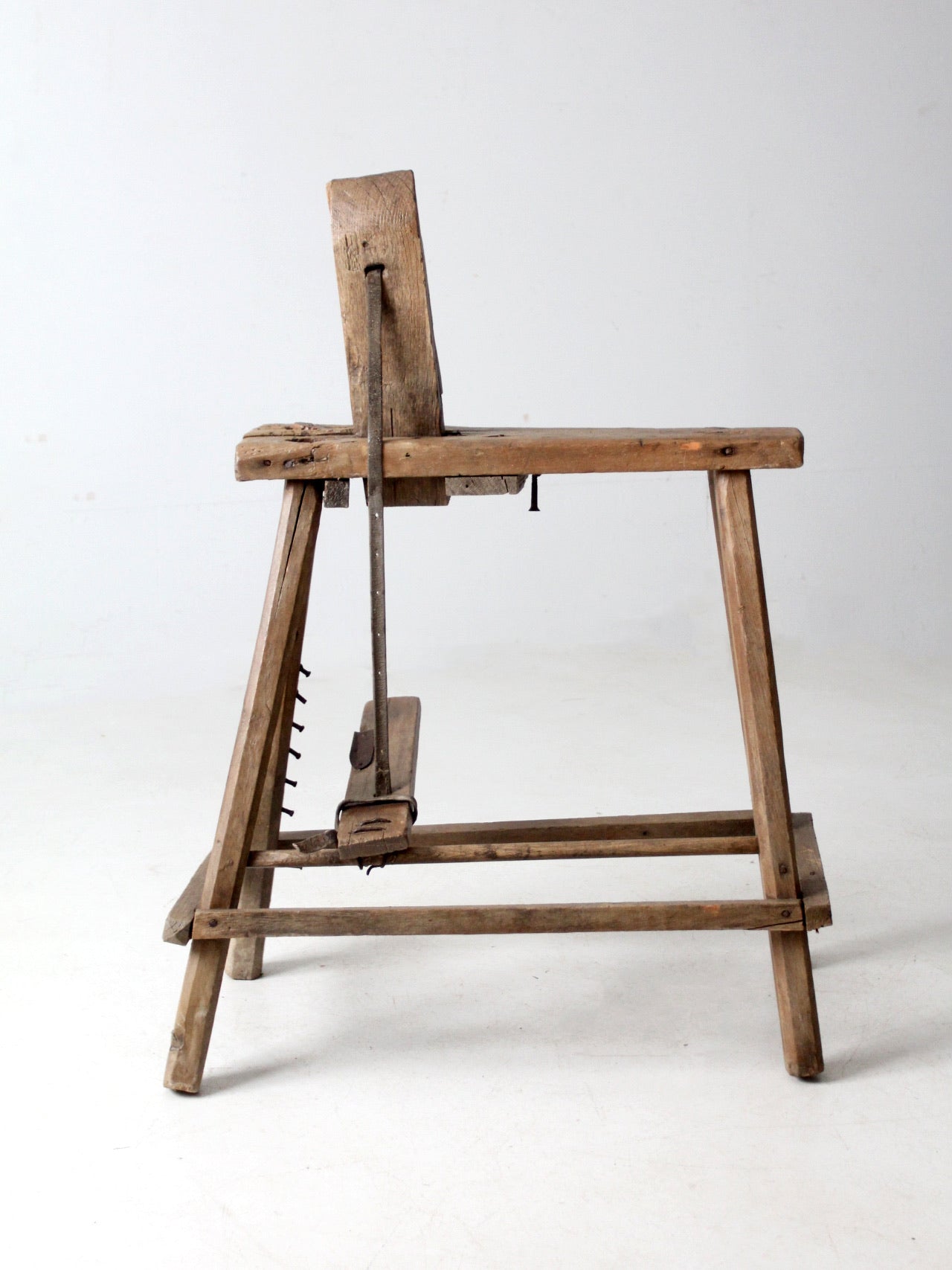 antique saddle maker's bench