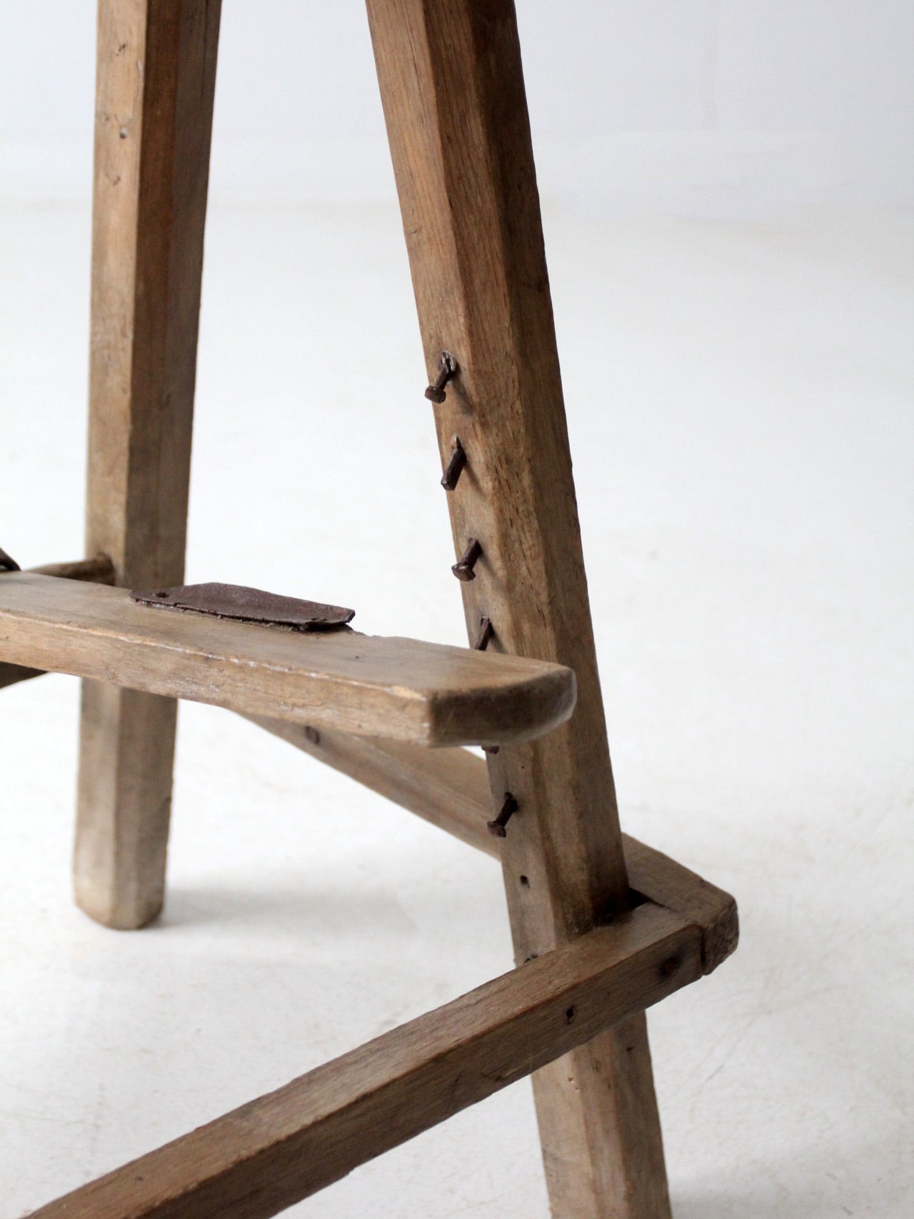 antique saddle maker's bench