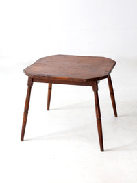 antique wooden side table