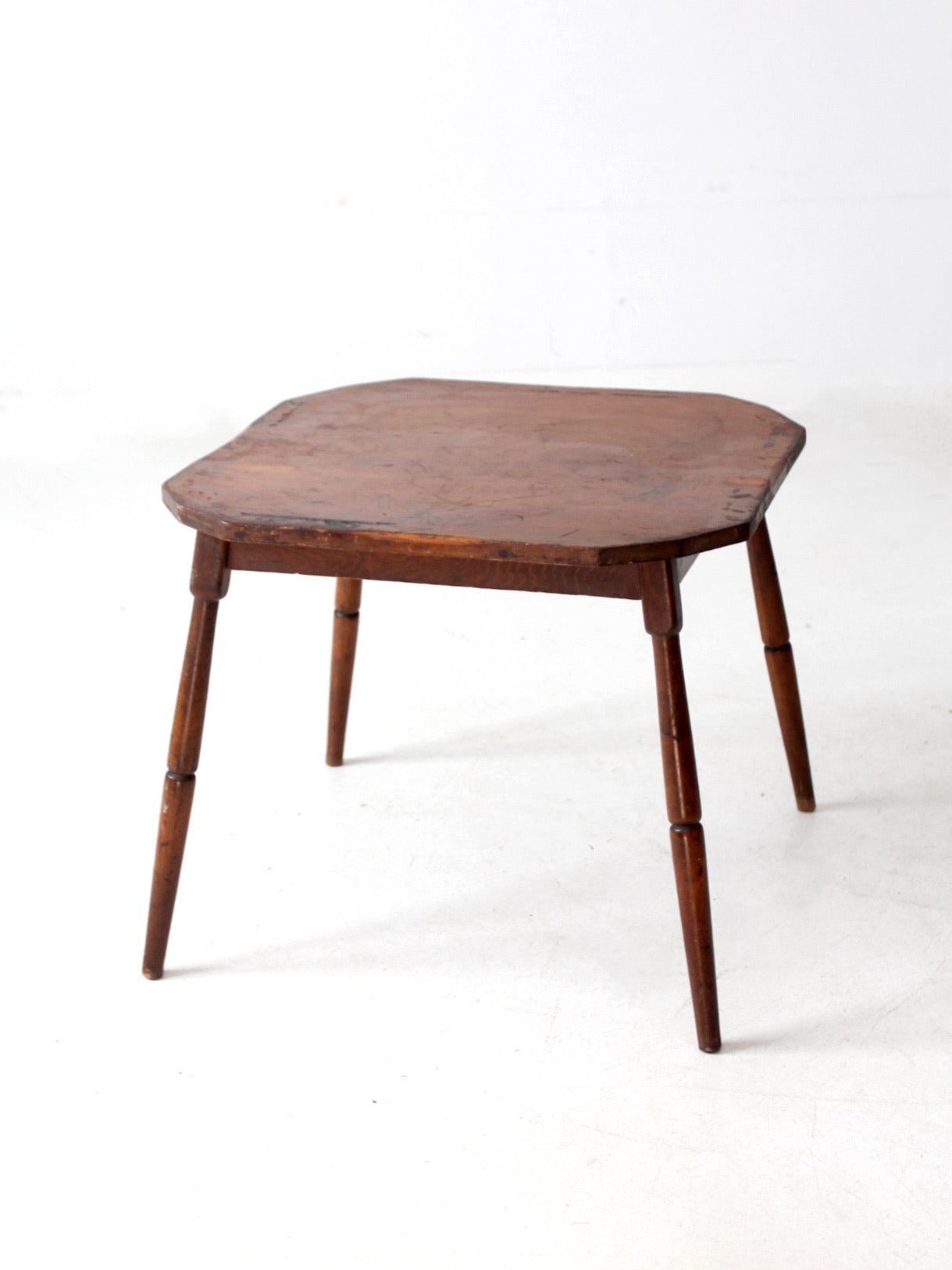 antique wooden side table