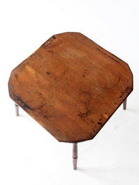 antique wooden side table