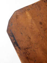 antique wooden side table