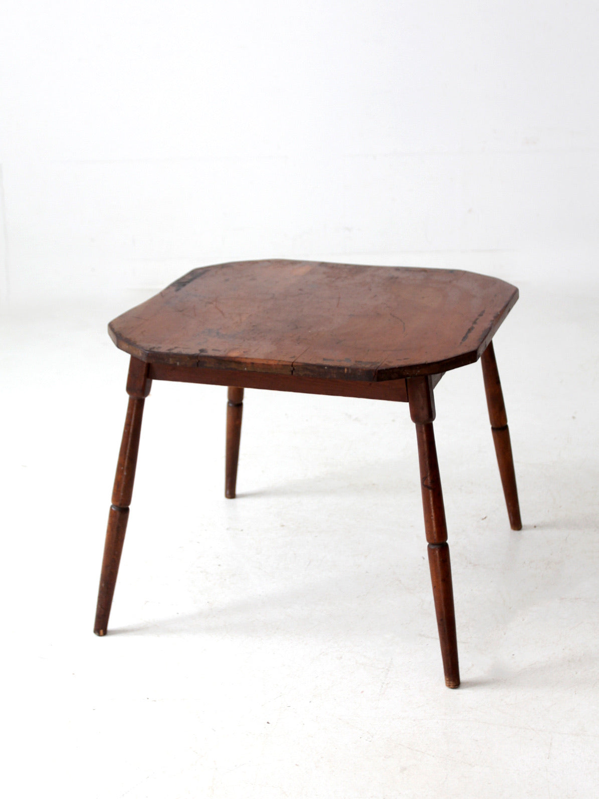 antique wooden side table