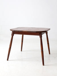 antique wooden side table
