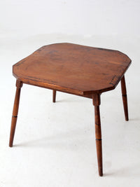 antique wooden side table