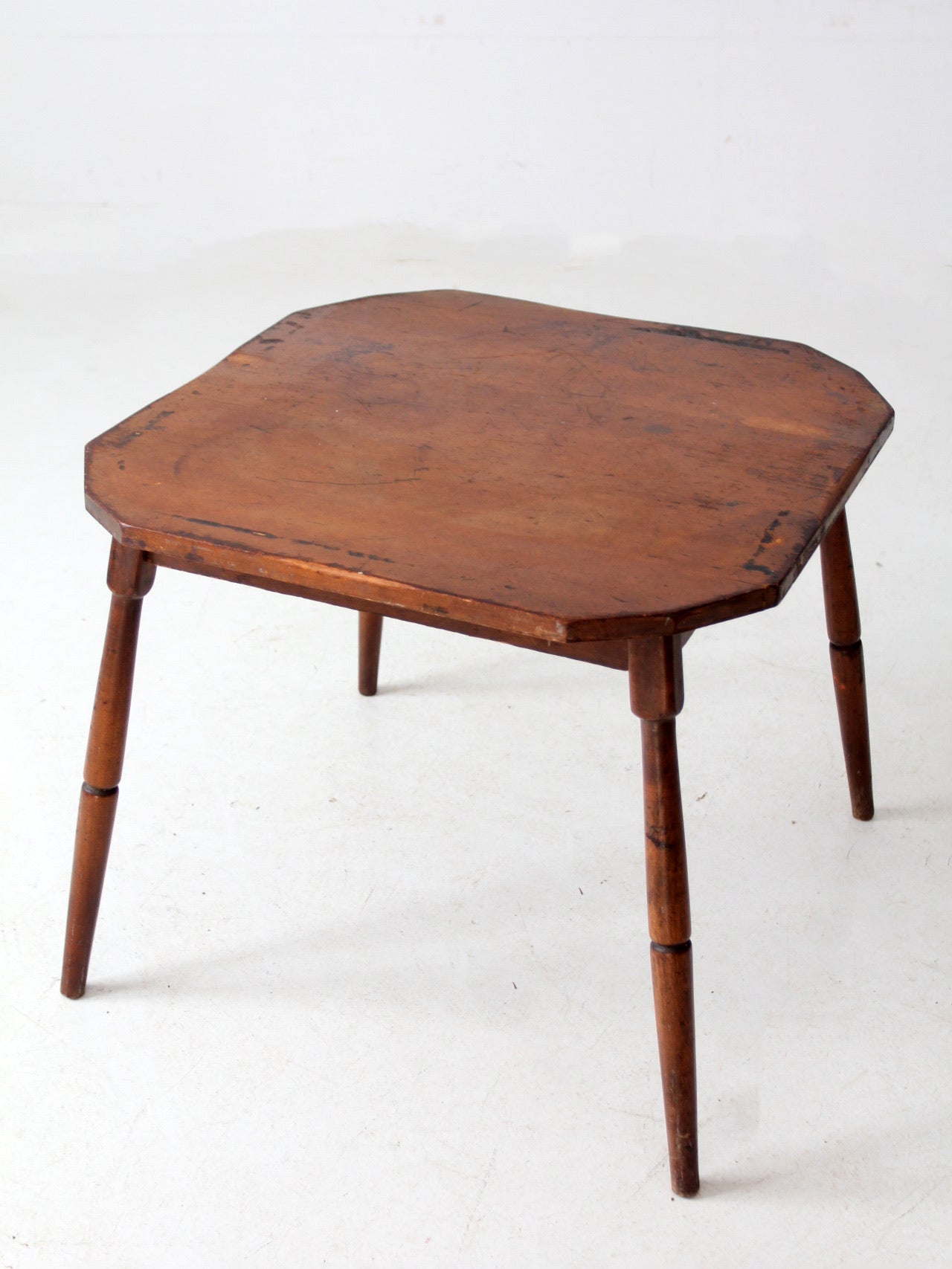 antique wooden side table