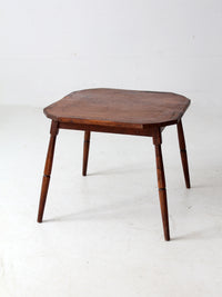 antique wooden side table