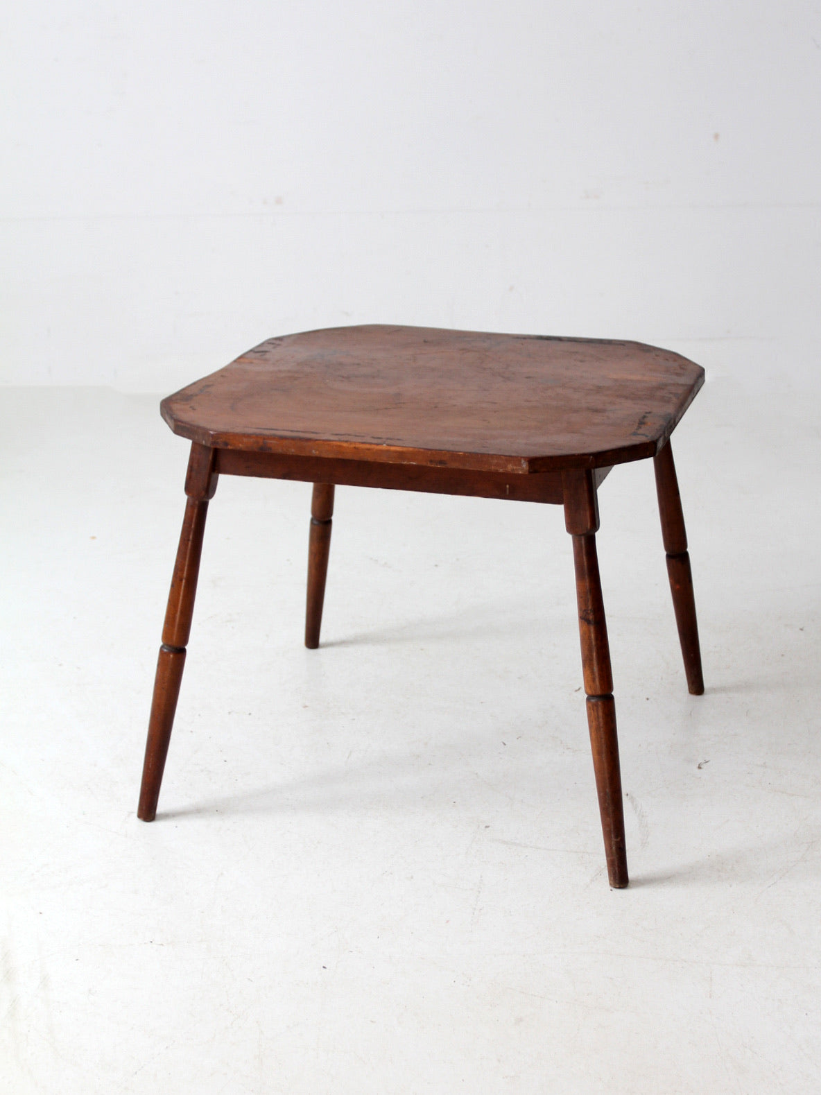 antique wooden side table