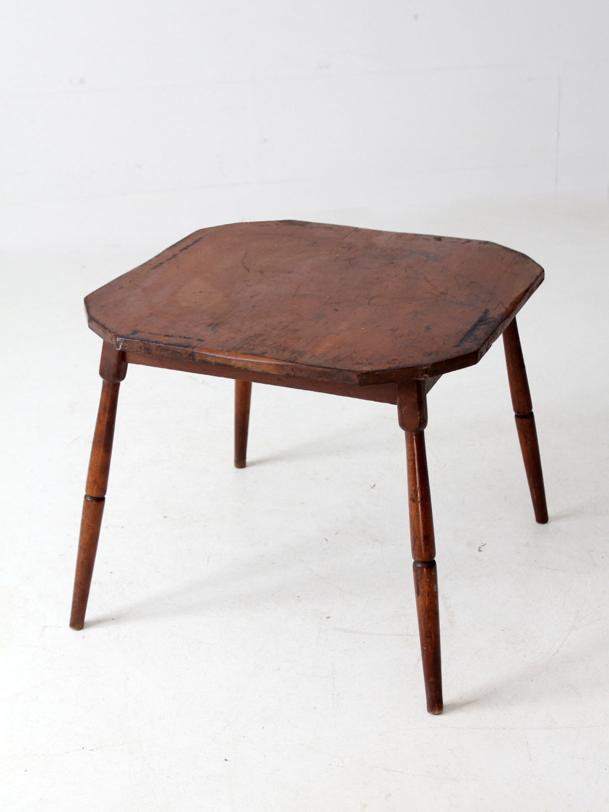 antique wooden side table