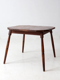 antique wooden side table