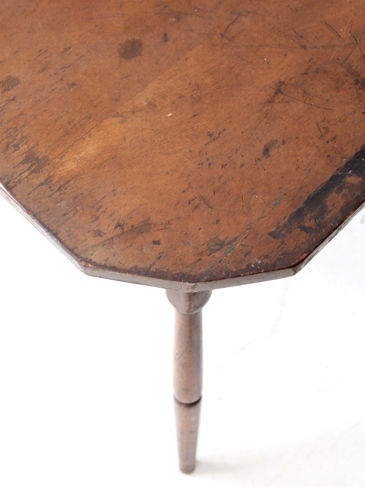 antique wooden side table
