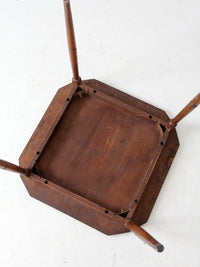 antique wooden side table