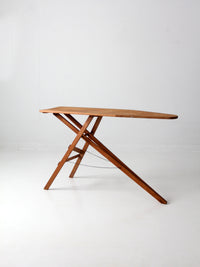 antique wooden ironing board