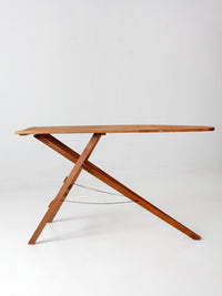 antique wooden ironing board
