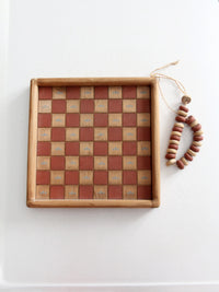 vintage country checkerboard