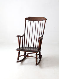 antique American Windsor rocking chair