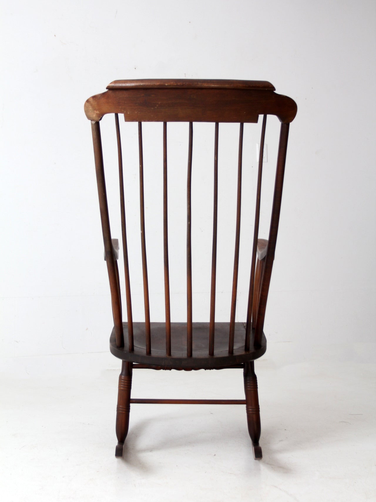 antique American Windsor rocking chair