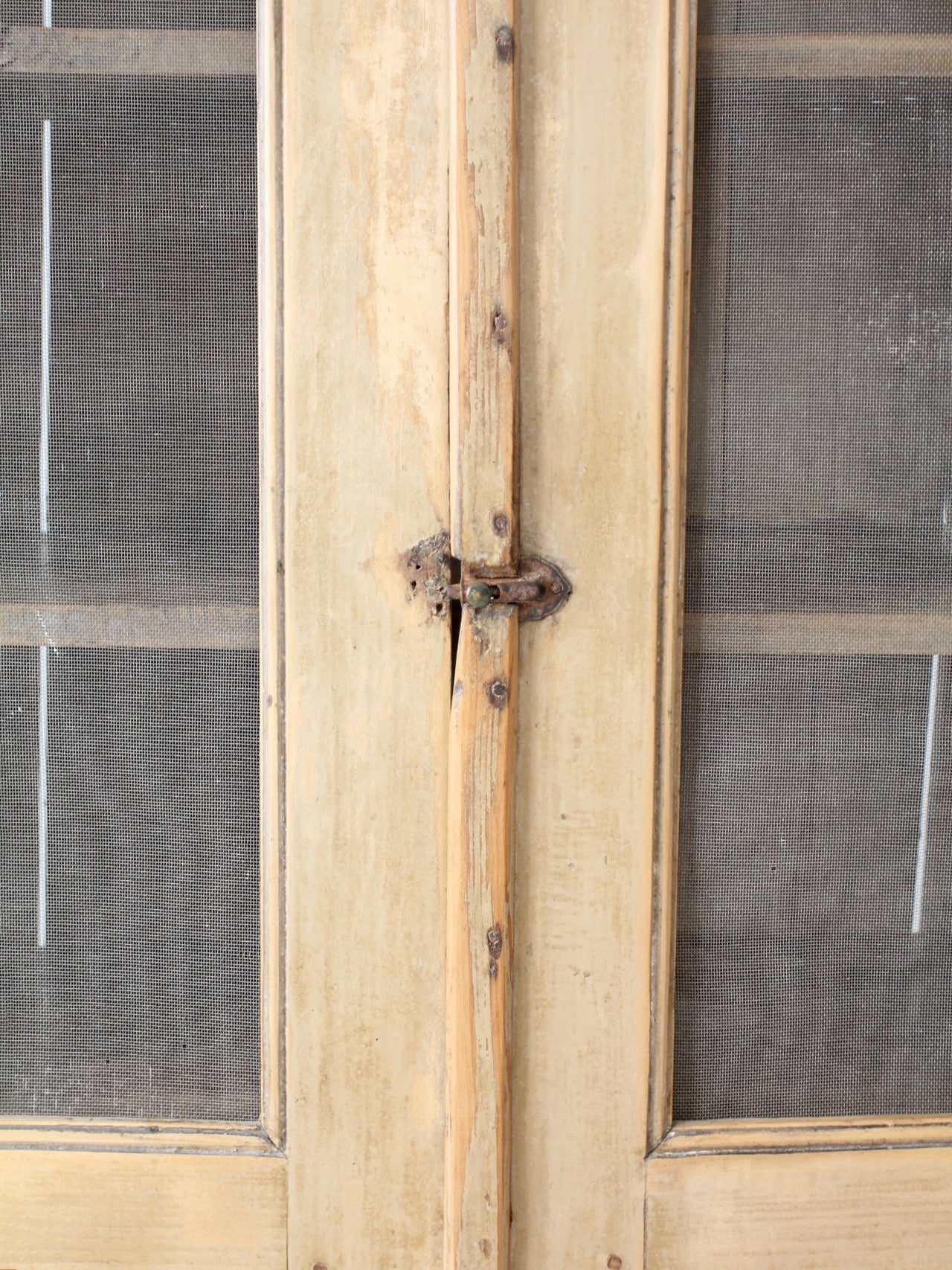 antique pine farmhouse cupboard