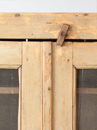 antique pine farmhouse cupboard