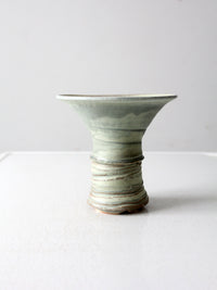 vintage studio pottery vase