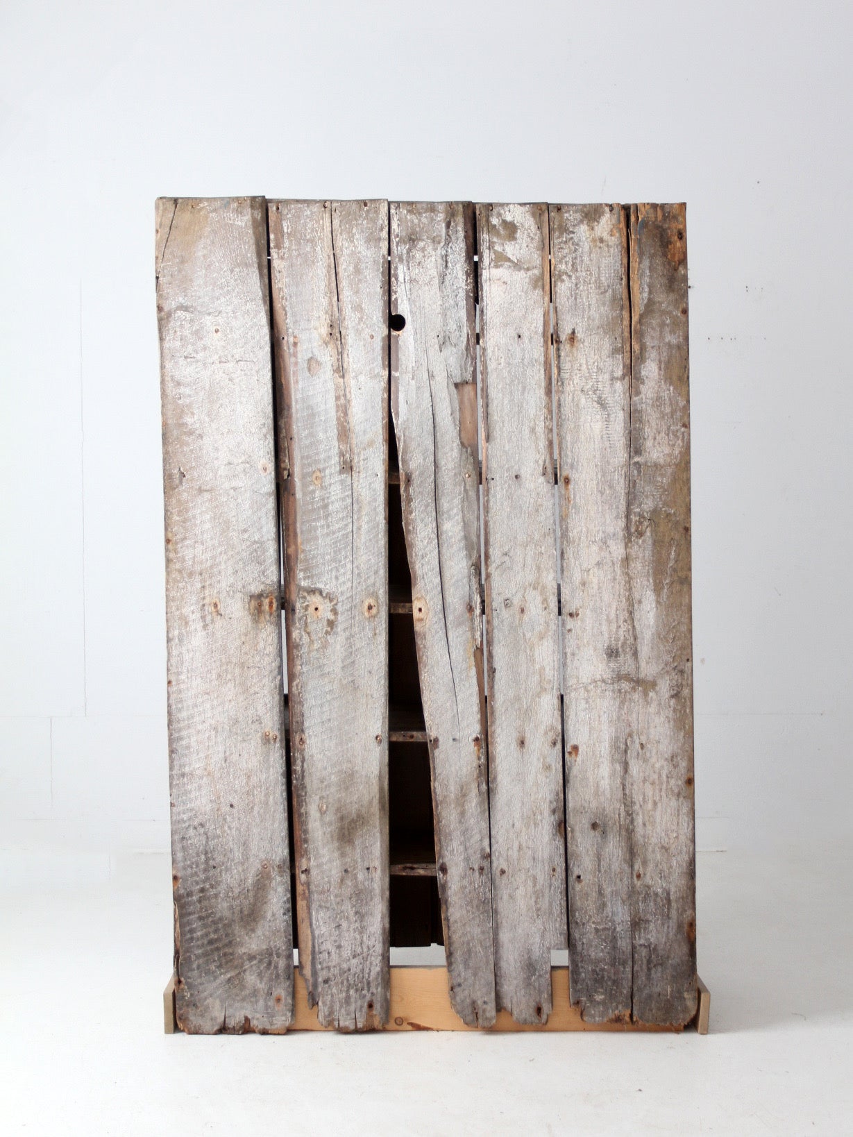 antique pine farmhouse cupboard