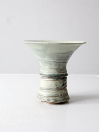 vintage studio pottery vase