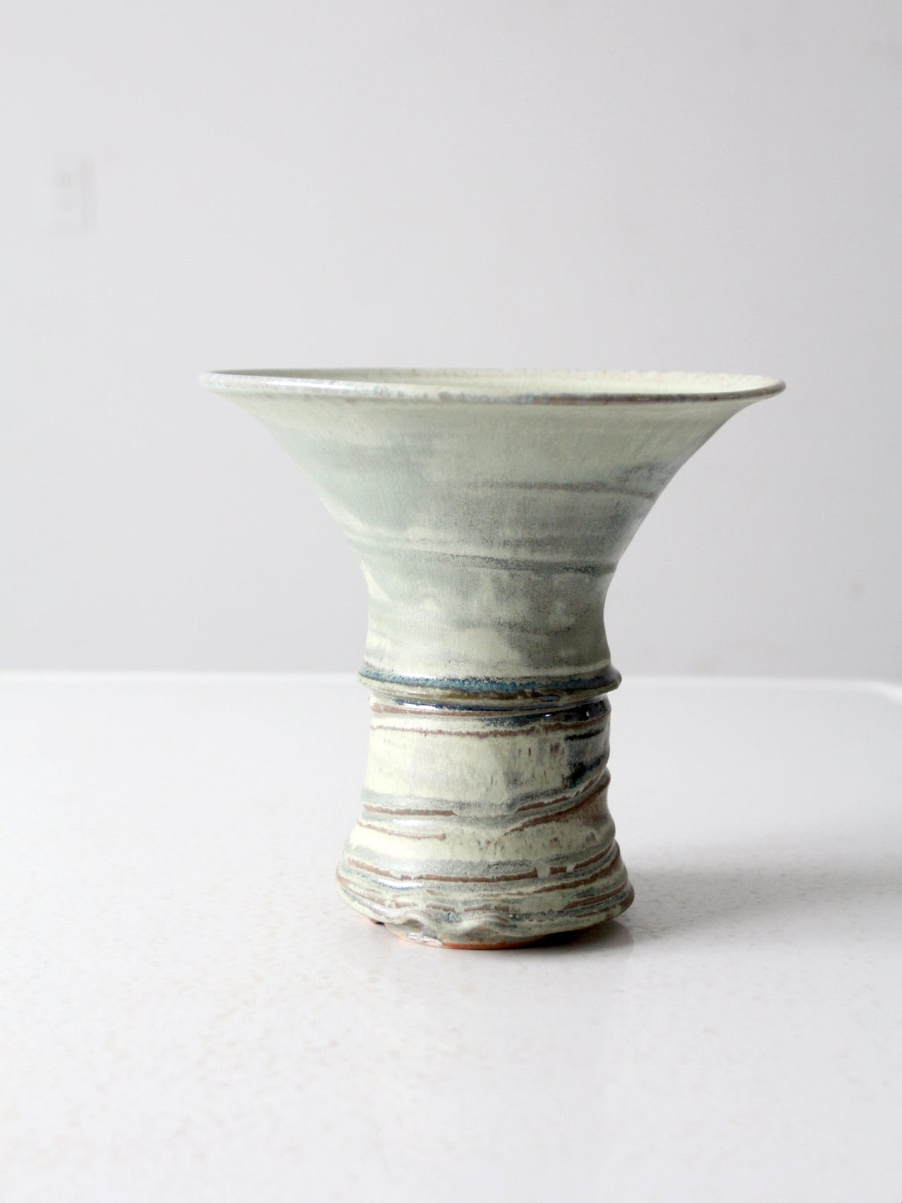 vintage studio pottery vase