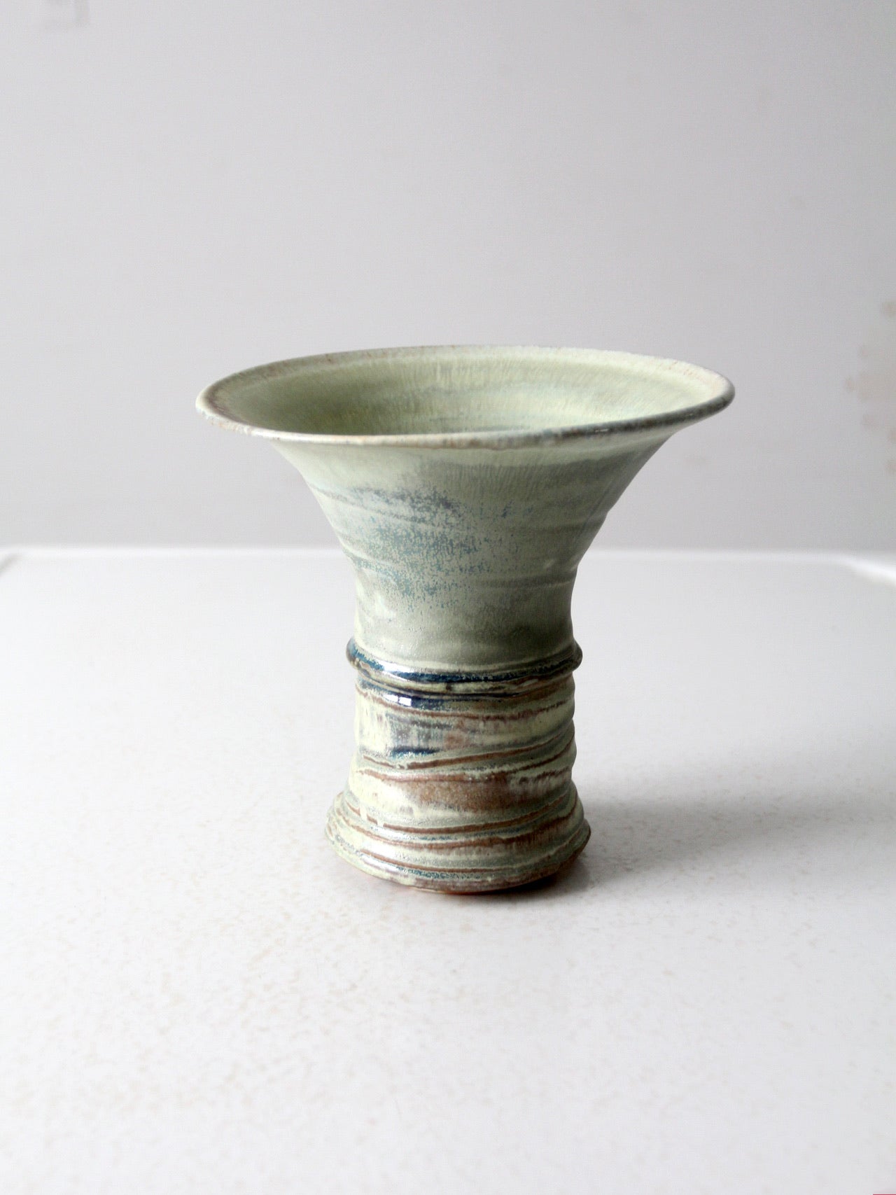 vintage studio pottery vase