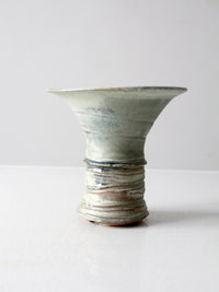 vintage studio pottery vase