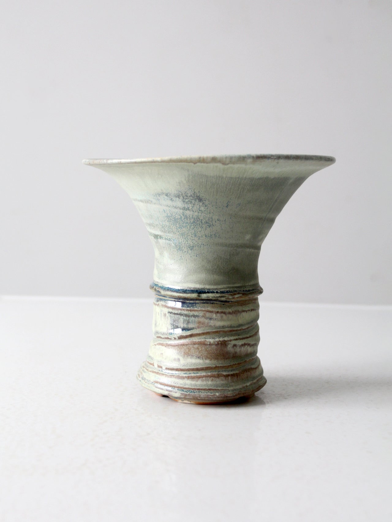 vintage studio pottery vase
