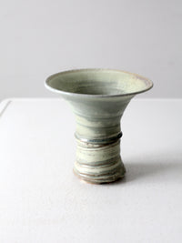 vintage studio pottery vase