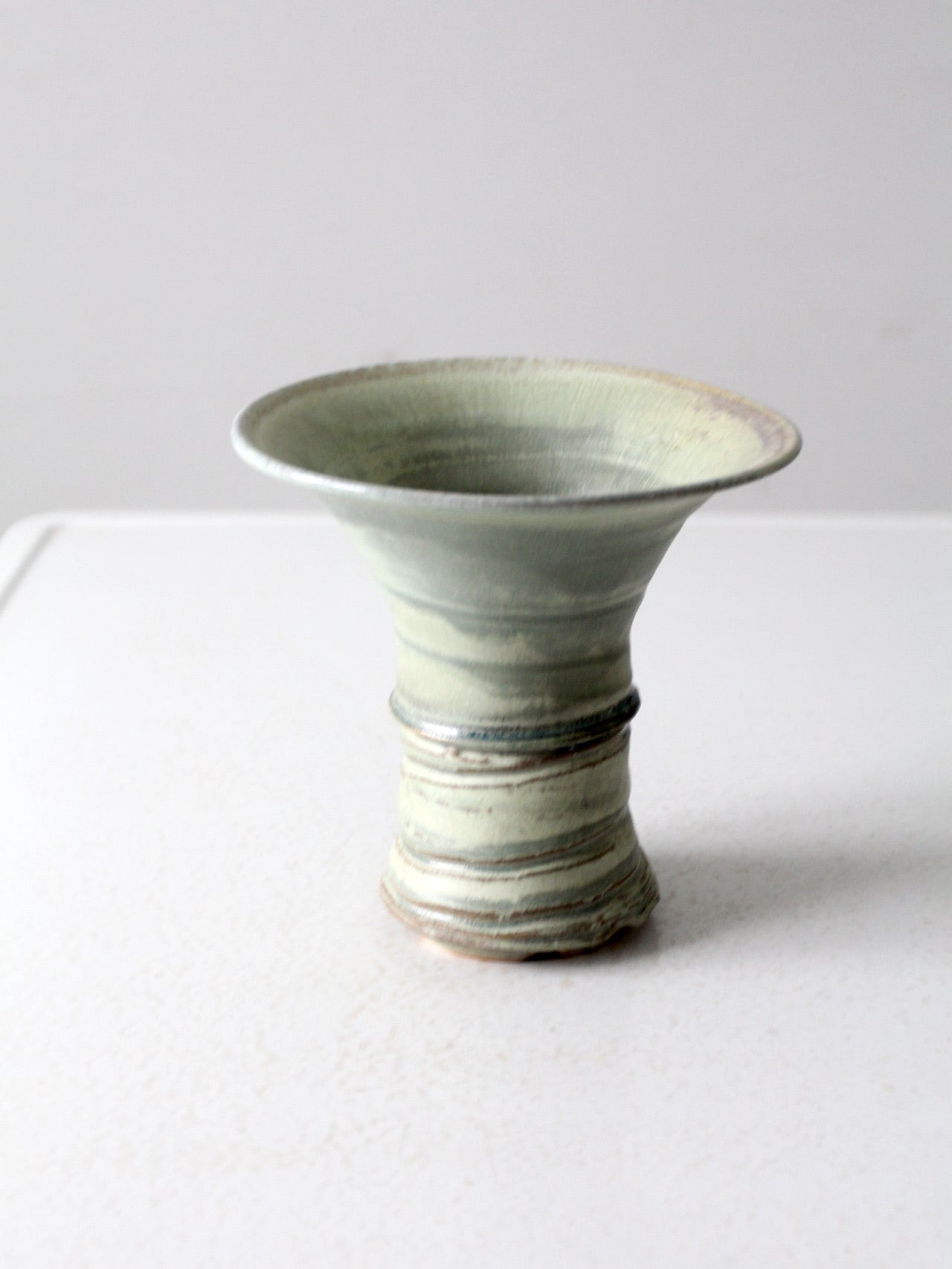 vintage studio pottery vase